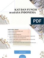 Hakikat Dan Fungsi Bahasa Indonesia