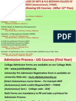 College Offering Following UG Courses: (After 12 Pass) : Bachelor of Commerce (