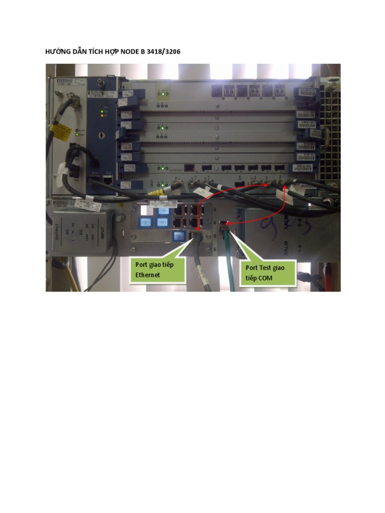 Tich hop node b ericsson huong dan cau hinh script up sofware pdf