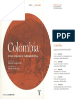 Colombia Crisis Imperial e Independencia Tomo 1