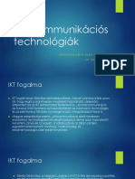 3 - Infokommunikációs Technológiák