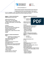 Posterior Capuslorraphy/ Reverse Bankart Repair Rehabilitation Protocol