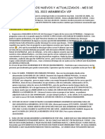 COMUNICADO MENfeSUAL - 30  DE ABRIL - SORPRESAS Y CAMBIOS!