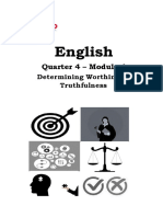 English: Quarter 4 - Module 4