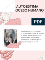 La Autoestima, Proceso Humano