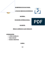 Economía Internacional I - Ventajas comparativas y absolutas, comercio y salarios