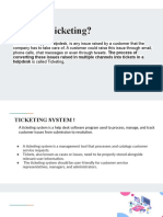 What Is Ticketing