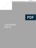 Listening Tests 81112