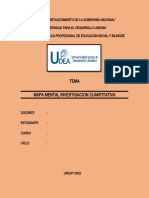 Mapa Mental Del Proyecto Cuantitativo