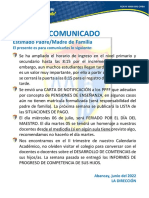 COMUNICADO 13