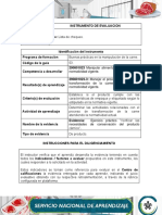 IE Evidencia Ejercicio Practico Verificar Necesidades de Conservacion Producto Carnico