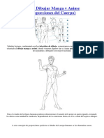 (Proporciones Del Cuerpo) Manga