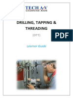 Drilling, Tapping & Threading: Learner Guide