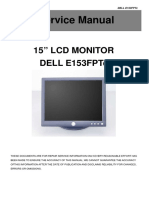 Dell E153fptc 15inch LCD Monitor