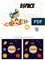 Thème Espace Cherche Les Erreurs