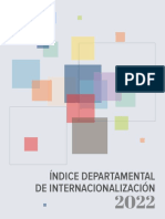 Indice Departamental de Internacionalizacion 2022
