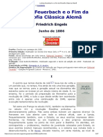 ENGELS - Ludwig Feuerbach e o Fim Da Filosofia Clássica Alemã