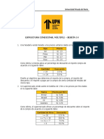 SEMANA 14 - Estructura Condicional Múltiple