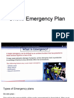 4.1 Onsite Emergency Plan