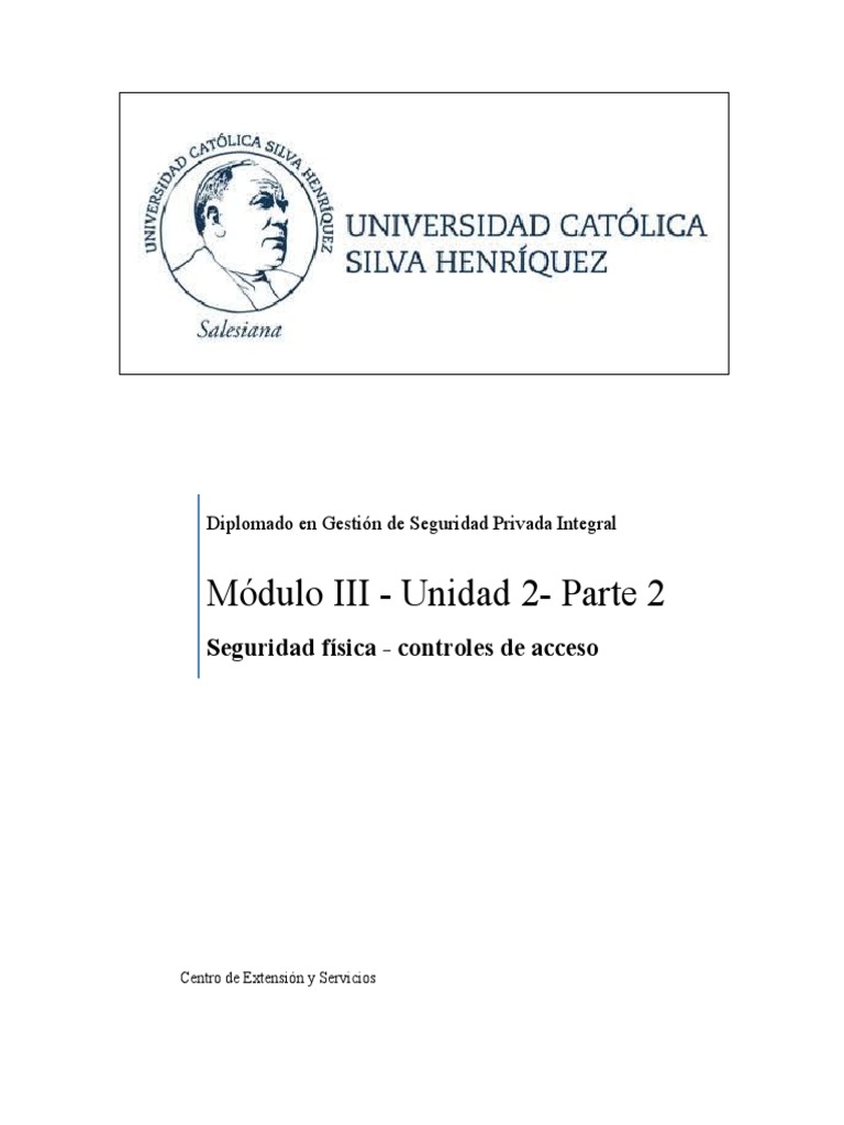 Controles de Acceso en Seguridad Privada | PDF | Chile | Santiago