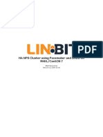 LinBit - HA NFS Cluster Using Pacemaker & DRBD On RHEL7