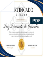 Diploma / Certificado - Modelo