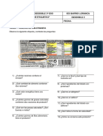 3ESO Análisis de Etiquetas