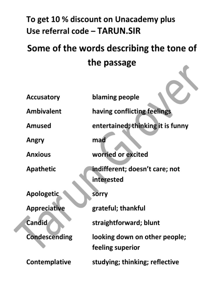 Tones of Passage PDF