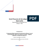 Evaluación del Plan Nacional de Erradicación de la Silicosis