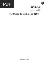 Certificado para Servicios Del SDP3 15