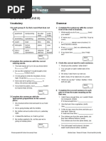 OET B1 Progress Tests Answer Key | PDF