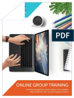 Online Group Training: Learn. Grow. Succeed