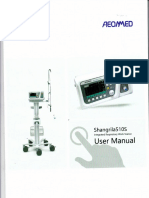 Ventilador Aeonmed Shangrila510s - Manual de Usuario (In)