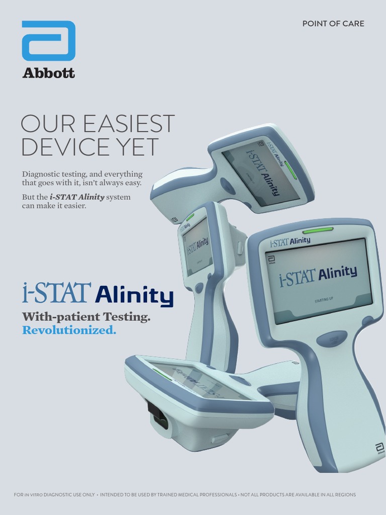 iSTAT Alinity PDF Health Care Abbott Laboratories