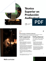 Técnico en Producción Audiovisual - VERITAS