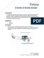 A1.2.3 Center of Gravity Worksheet
