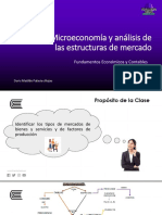 La Microeconomía y análisis de mercados en