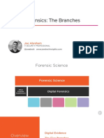 Digital Forensics: The Branches: Joe Abraham