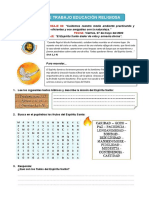 Ficha de Trabajo Religión 27 de Mayo