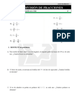 19 División de Fracciones Cuarto de Primaria