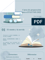 Curso preparación PAENMS 2022 Literatura