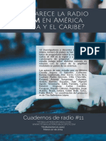 Cuadernos de Radio#11. Desaparece La Radio de AM en América Latina y El Caribe