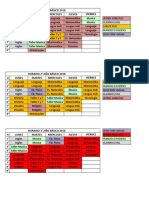 HORARIO 2018