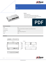 Fisa Tehnica Switch PoE Cu 8 Porturi Dahua VTNS1060A 24 V