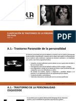 2da PARTE CLASIFICACIÓN DE TRASTORNOS DE LA PERSONALIDAD