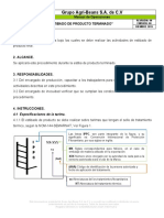 Gab-Po-11 Estibado de Producto Terminado