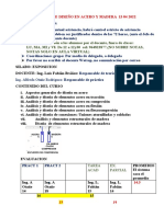 Clase 1 de Dsieño en Acero y Madera C2 13 04 2022