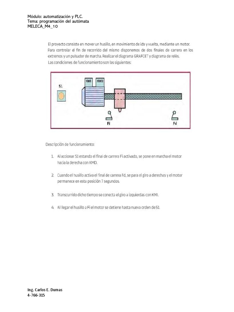 Programación de Autómatas PLC | PDF
