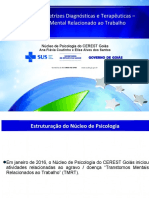 NR 07 - Proposta de Diretrizes Diagnosticas e Terapeuticas Transtorno Mental Relacionado Ao Trabalho