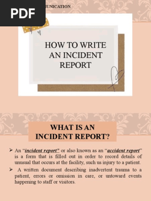 INCIDENT-REPORT-PPT